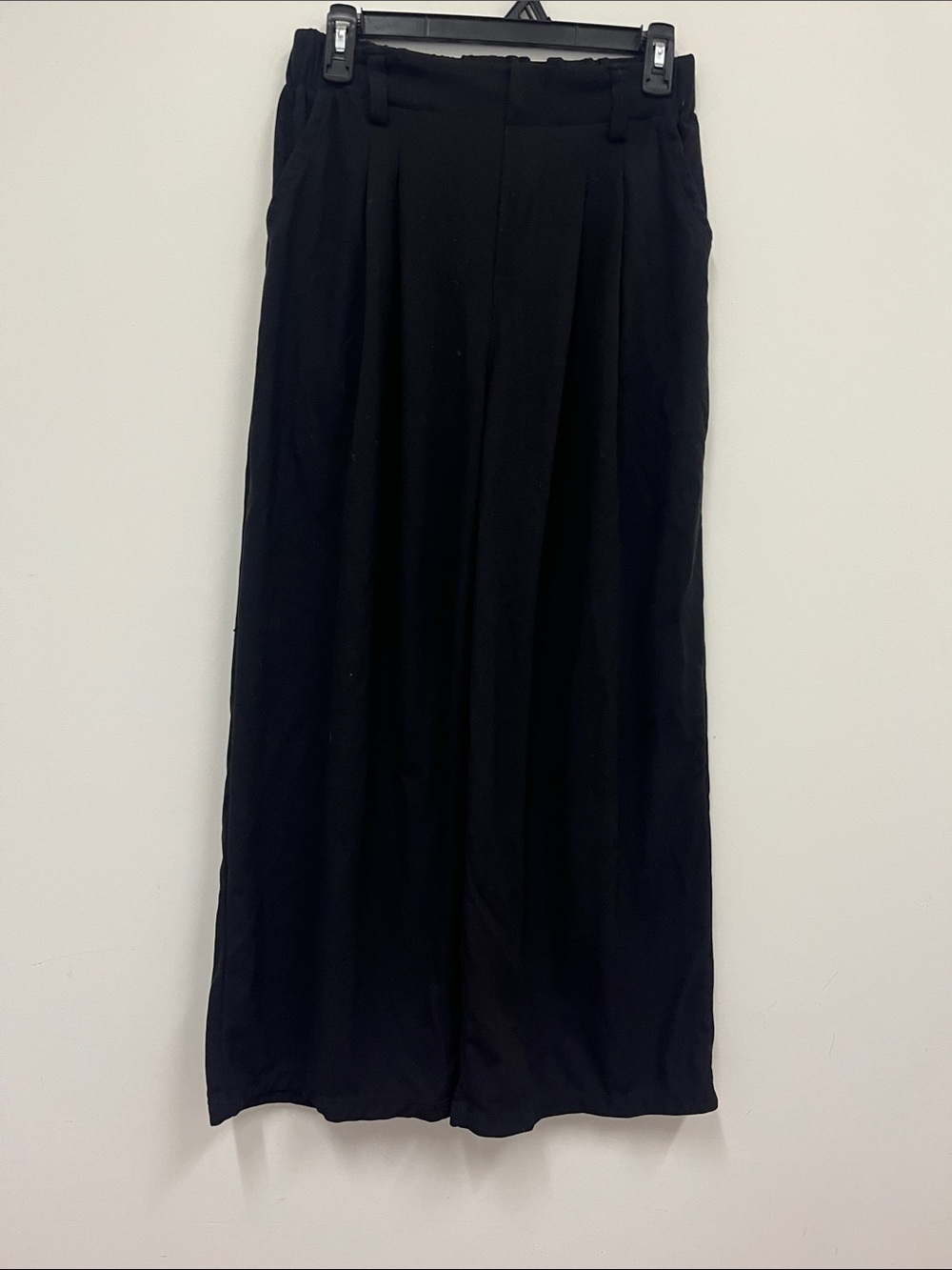 Halara Black High Rise Wide Leg Trousers size M